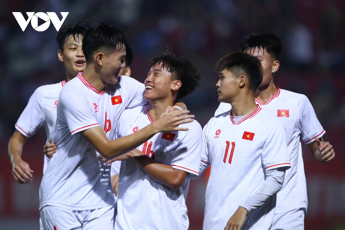 U20 Bangladesh đấu với U20 Việt Nam: Minh Tiến lập cú đúp, U20 Việt Nam “huỷ diệt” U20 Bangladesh- Ảnh 2.